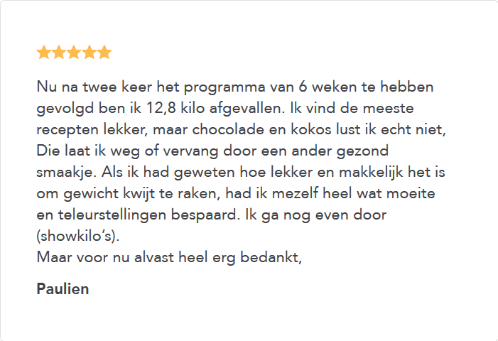 Afslank Receptenbijbel Review 10