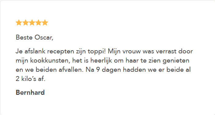 Afslank Receptenbijbel Review 7