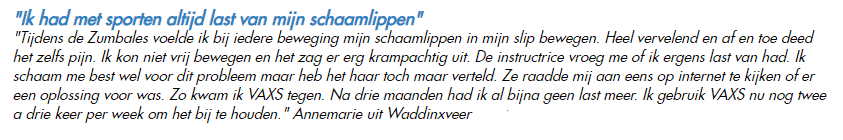 VAXS Vaginaverjongingscrème