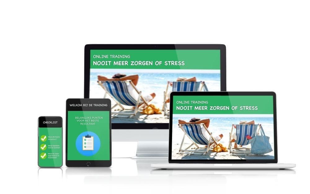 noot meer zorgen of stress