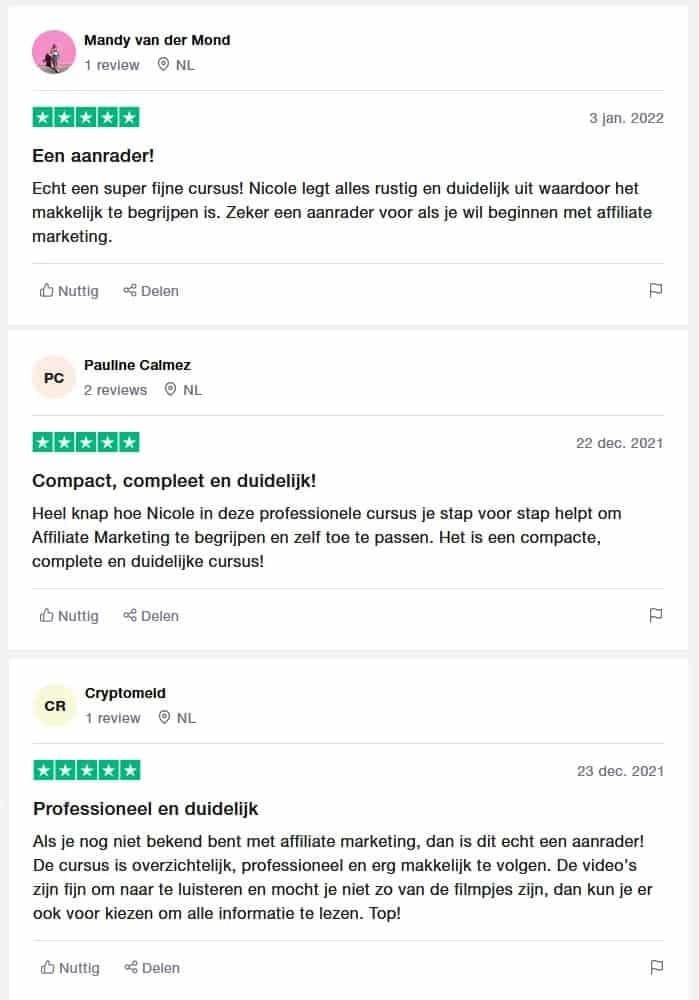 succes met affiliate marketing ervaringen 1