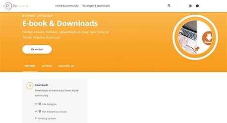 E book downloads pincreative