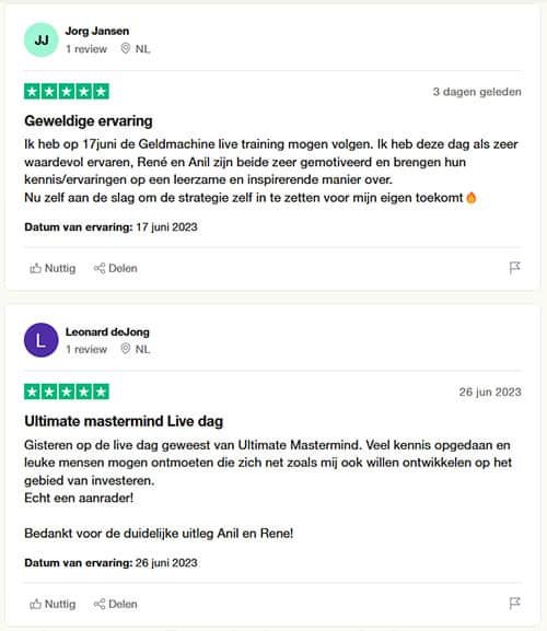 trustpilot ultimate mastermind